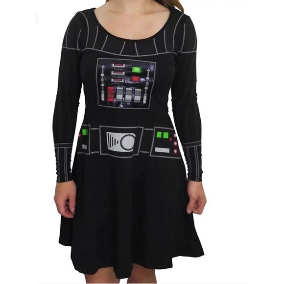 Star Wars I Am Darth Vader Skater Costume Dress Size XL Halloween Cosplay - Picture 1 of 10
